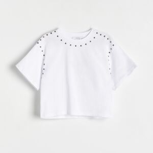 Reserved - Girls` t-shirt - Fehér