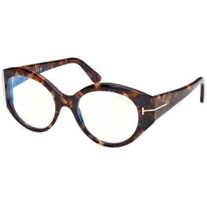 Tom Ford FT5950-B 052 ONE SIZE (53) Havana Férfi Dioptriás szemüvegek