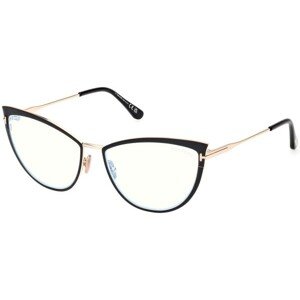Tom Ford FT5877-B 001 ONE SIZE (56) Fekete Férfi Dioptriás szemüvegek