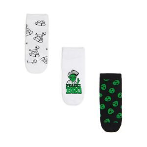Cropp - 3 pár zokni - Zöld